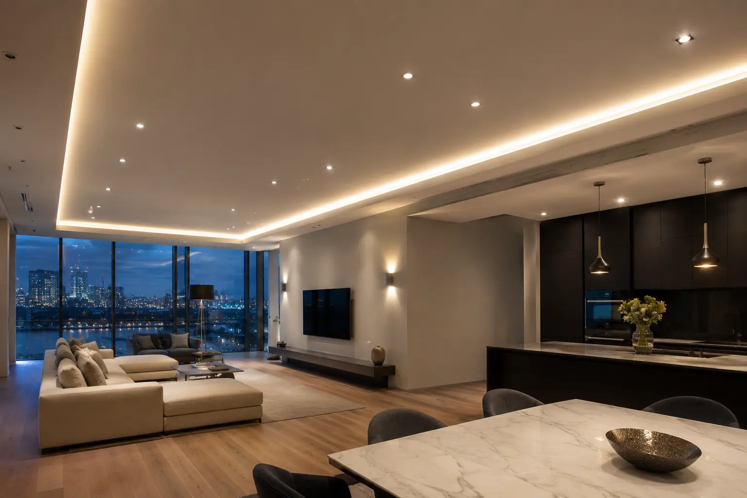 London stretch ceiling studio 2