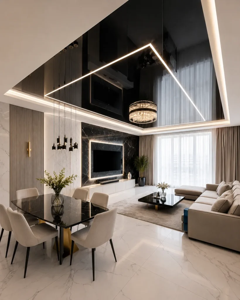 stretch ceiling studio w