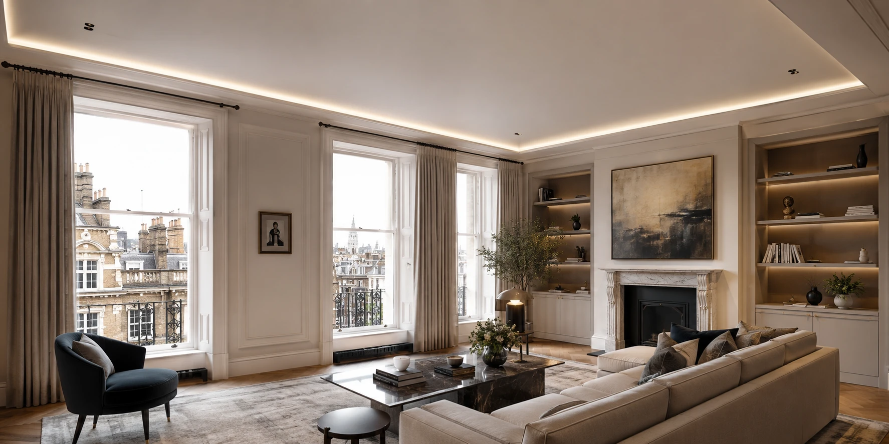 London stretch ceilings in london (w)