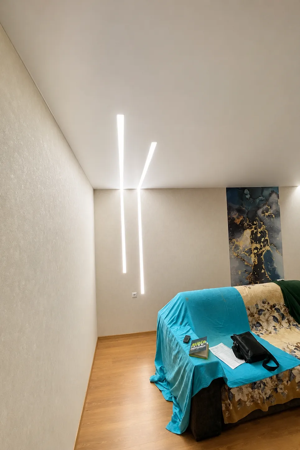 Shadow Stretch Ceilings shadow stretch ceiling room linear led lighting